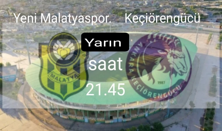 Yeni Malatyaspor 19 Ay Sonra Sahada