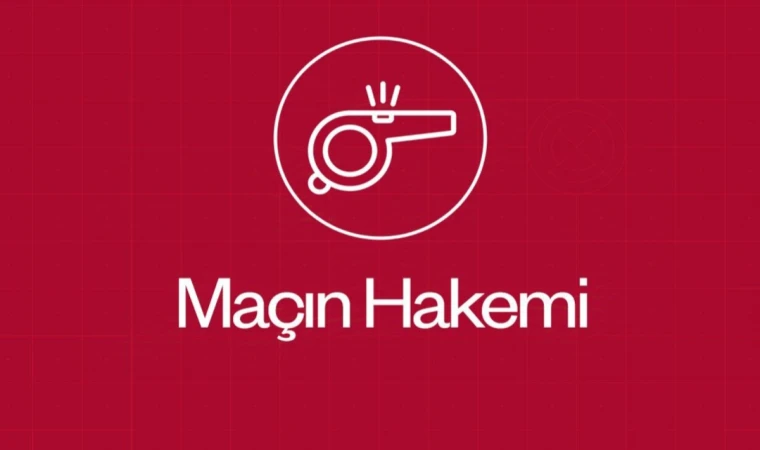 Maçın Hakemi Belli Oldu